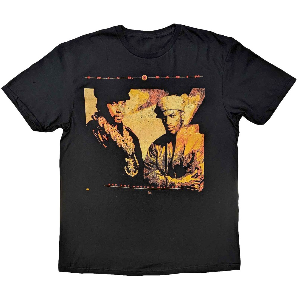 Eric B. & Rakim - Let The Rhythm Begin Heren Tshirt - Zwart